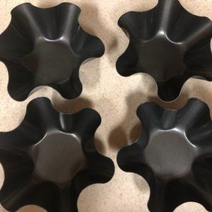 7" Mini Tortilla/Taco non stick baking pans set of 4